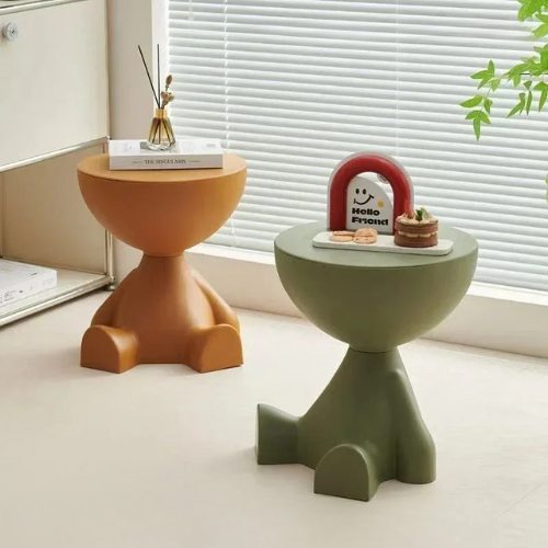 Table d’Appoint Design Original en Forme de Personnage, Moderne & Polyvalente - AMICUS