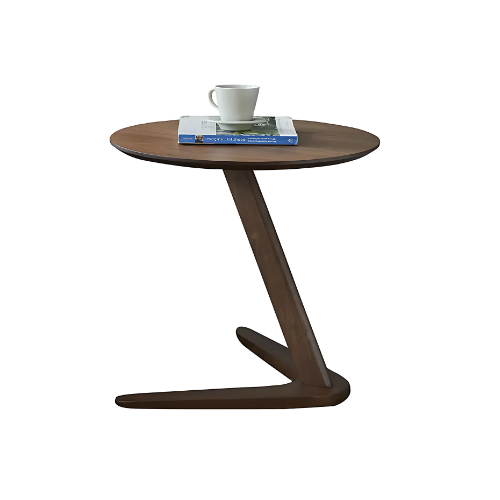 Table d’appoint en bois design Z, Table basse rétro moderne - ZETA