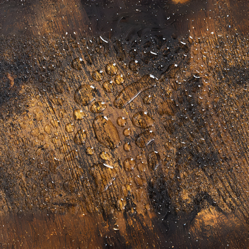 Table Basse Relevable avec Rangement Caché, Bois Vintage & Pieds Métal, Hauteur Ajustable - ARCANA